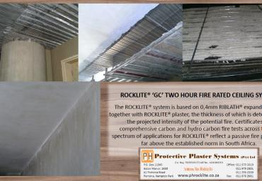 Rocklite G Fire Resistant Plaster
