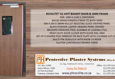 Rocklite Anti-Bandit Doors