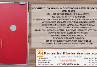 Rocklite I Hinged Fire Doors